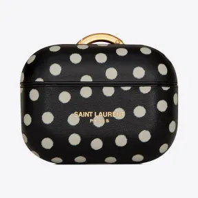 伊夫圣罗兰/Yves Saint laurent 波点皮革AIRPODS PRO无线耳机盒