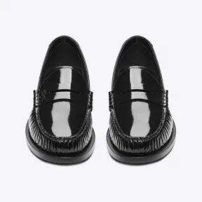 伊夫圣罗兰/Yves Saint laurent le loafer monogram漆皮便士乐福鞋 670231AAAJX1000