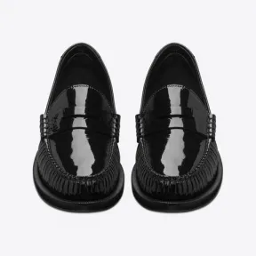 伊夫圣罗兰/Yves Saint laurent le loafer monogram漆皮便士乐福鞋 670232AAAJX1000