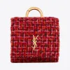 伊夫圣罗兰/Yves Saint laurent 粗花呢和柔软皮革收纳袋, 适用于AIRPODS PRO 675329FAAAN5780