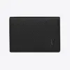 伊夫圣罗兰/Yves Saint laurent cassandre shadow saint laurent粒面皮革名片夹 693492DTI0E1000