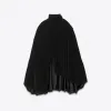 伊夫圣罗兰/Yves Saint laurent 绒面斗篷 700353Y144L1000