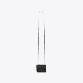 伊夫圣罗兰/Yves Saint laurent niki 耳机盒褶皱复古皮革微型收纳袋 ，适用于airpods 7108440EN041000