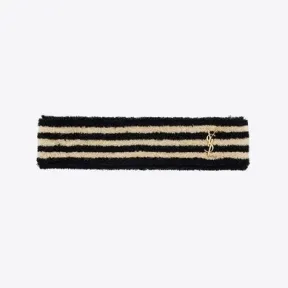 伊夫圣罗兰/Yves Saint laurent 厚绒布发带 7338103YM991078