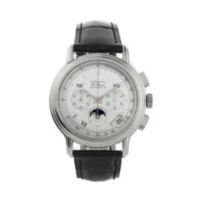 真力时/Zenith El Primero 不锈钢 自动机械机芯 男表 01.0240.410-02.C495