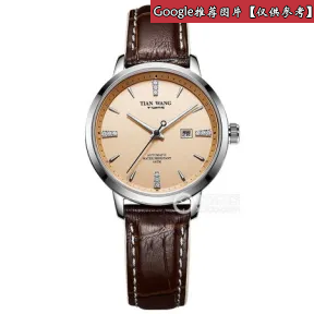 天王/Tianwang 不锈钢  T-WING系列 自动机械 女表 LS51070S.D.LC.C