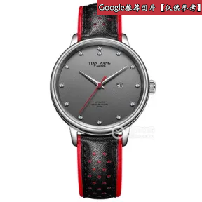 天王/Tianwang 不锈钢  T-WING系列 自动机械 男表 LS51072S.D.LB.A