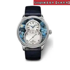 雅克德罗/Jaquet Droz 大秒针系列 18k白金 自动机械机芯 男表 J003034423