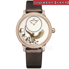 雅克德罗/Jaquet Droz 艺术工坊系列 18K红金 自动机械机芯 女表 J005003500