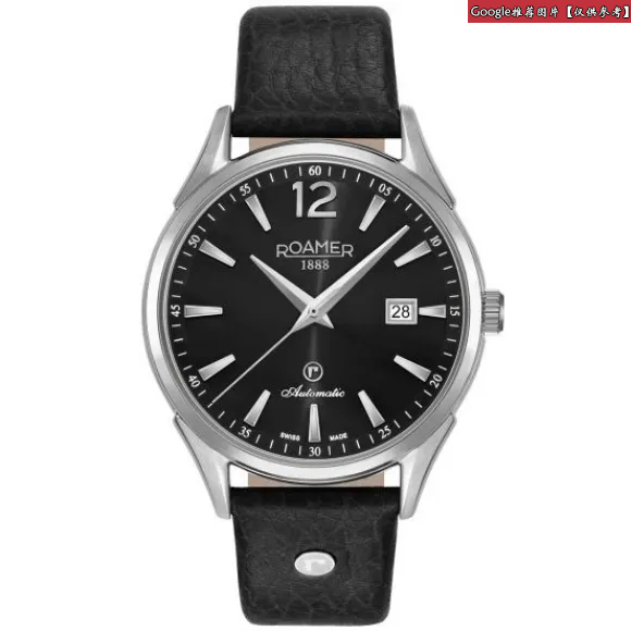 罗马表/Roamer 瑞美系列 全实心不锈钢表壳 瑞士全自动机械机芯 550660-41-55-05