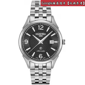 罗马表/Roamer 瑞美系列 全实心不锈钢表壳 瑞士全自动机械机芯 550660-41-55-50