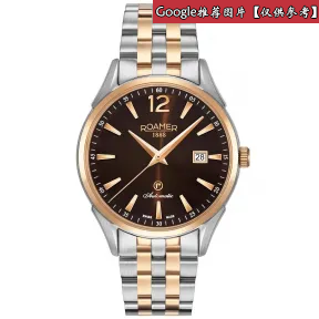 罗马表/Roamer 瑞美系列 全实心不锈钢表壳 瑞士全自动机械机芯 550660-49-65-50