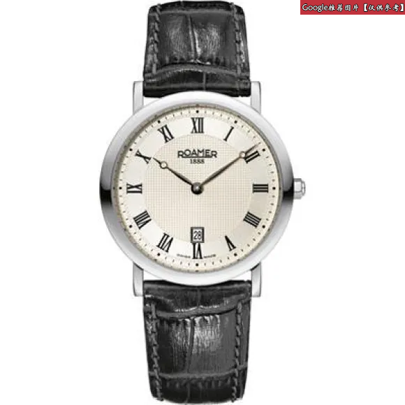 罗马表/Roamer 梦幻众星系列 不锈钢表壳 瑞士优质超薄石英机芯 934856-41-11-09