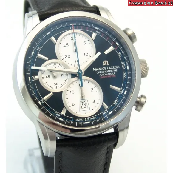 艾美/Maurice Lacroix 奔涛系列 自动机械 男表 PT6288-SS001-443