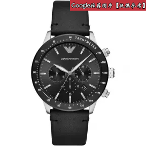 安普里奥·阿玛尼/Emporio Armani 男士皮革计时码表 AR11243