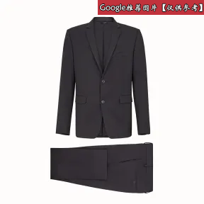 芬迪/Fendi 男士 黑色羊毛西装 FD0926AANUF0QA1