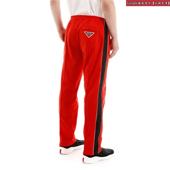 普拉达/Prada 红色  针织裤 SJP249 1QM9 F0011