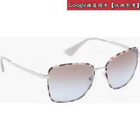 普拉达/Prada 漸變深啡色至淺藍色鏡片  眼镜框 SPR52S EUAO F04S2