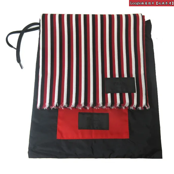 普拉达/Prada 白色+红色  沙滩巾 SST026 1Q7L F0970