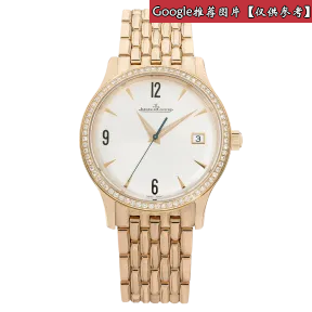 积家/Jaeger LeCoultre Master 大师系列 玫瑰金 机械机芯 男表 Q1402103