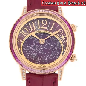 积家/Jaeger LeCoultre Rendez-Vous 约会系列 18kt 玫瑰金 自动机械机芯 女表 Q3482561