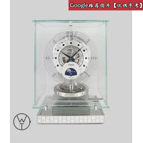 积家/Jaeger LeCoultre ATMOS 空气钟系列 18K白金 镶钻 自动机械机芯 男表 Q5745102