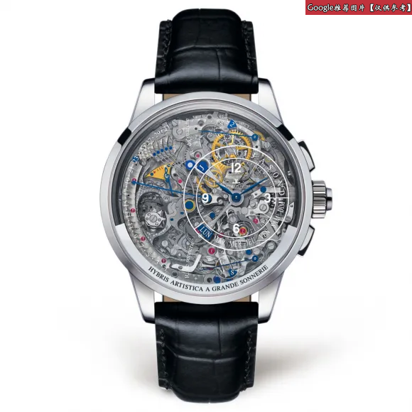 积家/Jaeger LeCoultre Duomètre 双翼系列 18k白金 手动机械机芯 男表 Q60334X1