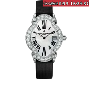 江诗丹顿/Vacheron Constantin Heures CréAtives创意时光系列 18K白金镶钻，P37640-000G-B030