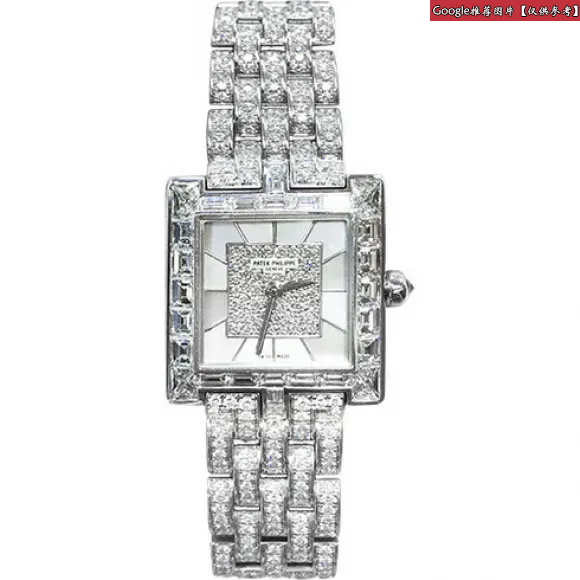 百达翡丽/Patek Philippe Gondolo系列 白金 石英机芯 女表 4875-1G-001