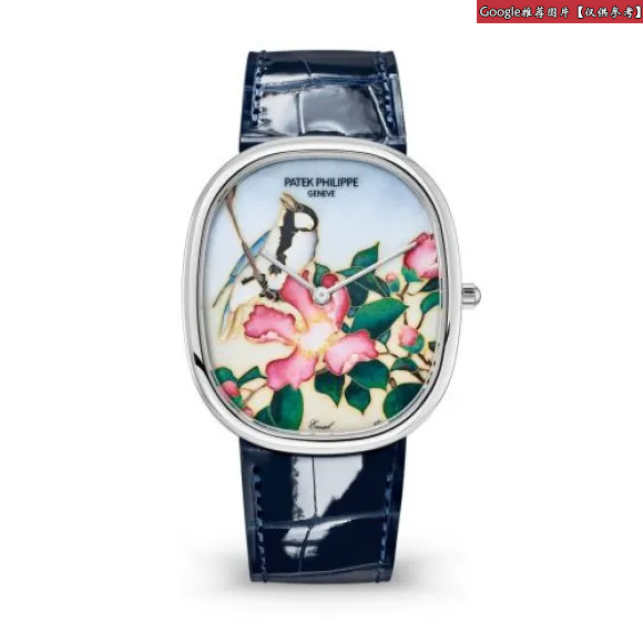 百达翡丽/Patek Philippe 珍稀工艺系列 34.5MM 18k白金 自动机械 女表 5738-50G-001