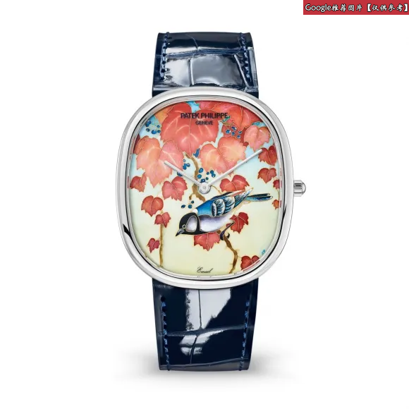 百达翡丽/Patek Philippe 珍稀工艺系列 34.5MM 18k白金 自动机械 女表 5738-50G-012