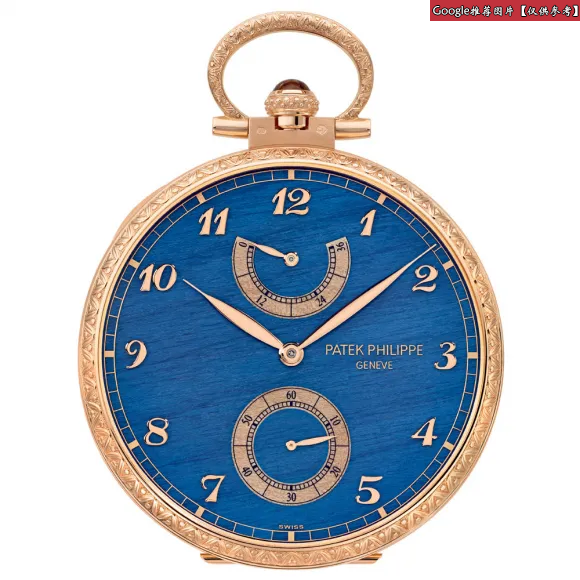 百达翡丽/Patek Philippe 珍藏艺术珐琅限量版 18K玫瑰金 手动机械机芯 男表 982-147R