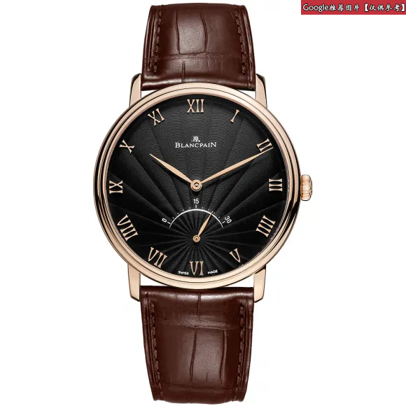 宝珀/Blancpain 经典系列 18k玫瑰金 自动机械机芯 男表 6653-3630-55