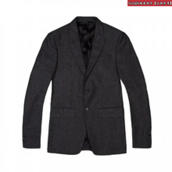 纪梵希/Givenchy 男士 豹纹金银丝礼服外套 BM302A10RY-600