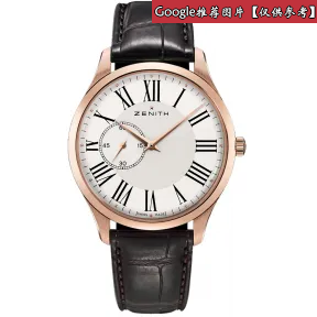 真力时/Zenith 指挥官 玫瑰金 自动机械机芯 男表 18.2010.681-11.M2010