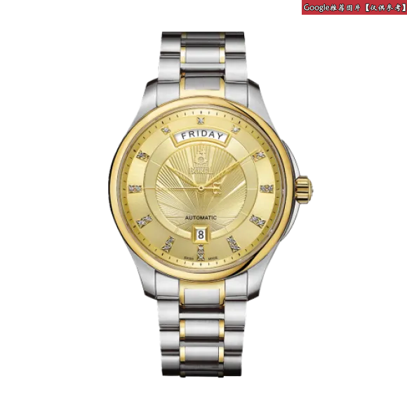 依波路/Ernest Borel 316L精钢 自动机械机芯 手表 N0726G0A-CS2S