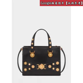 范思哲/Versace Tribute美杜莎饰钉公文包 DBFG462-DV1T_K41OT