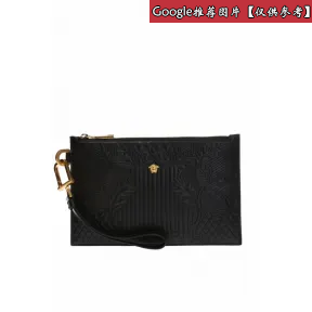 范思哲/Versace Harlequin压花皮革小号手袋 DP84725-DRHAR_K41OT