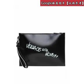 范思哲/Versace Versace With Love皮革小手袋 DP85102-DVLOV_DNWE