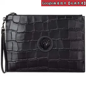 范瑟丝/Versus Mock Croc印花狮头小手袋 FPX0042-FBCCM_F461C