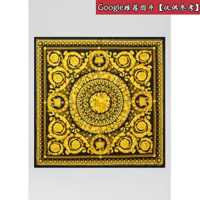 范思哲/Versace Barocco Istante 真丝围巾 IFO9001-IT01957_I7047