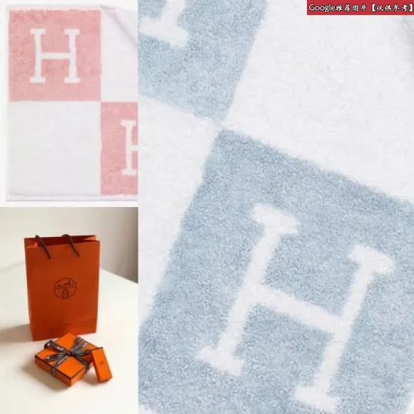 爱马仕/Hermes 灰色 Avalon毛巾 H102192M_03