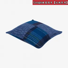 爱马仕/Hermes 蓝色 Scott'H靠枕 H103121M_06