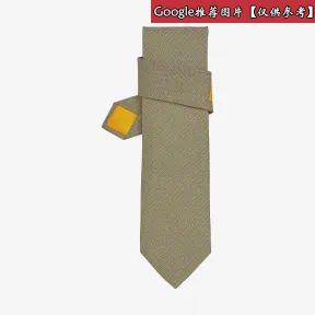 爱马仕/Hermes 黄色 Terre d'H领带 H606095T_18