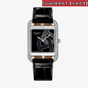 爱马仕/Hermes Cape Cod Chaine d'Ancre Joaillier腕表，29 x 29毫米 W047237WW00