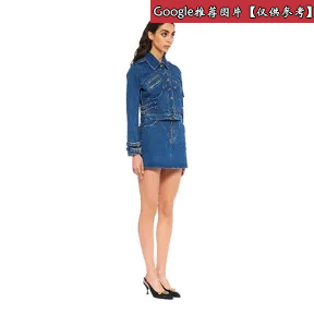 缪缪/Miu 丹宁夹克 GWB067-IPQ-F0008