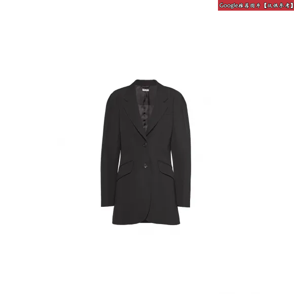 缪缪/Miu 华达呢夹克 MH1561-G73-F0002