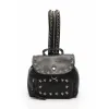 Jimmychoo/吉米周 黑色皮革星星背包 j000065337001