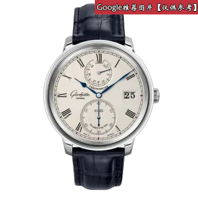 格拉苏蒂/Glashutte Original 议员系列 42MM 18k白金  男表 1-58-03-01-04-01