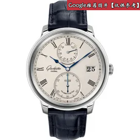 格拉苏蒂/Glashutte Original 议员系列 42MM 18k白金  男表 1-58-03-01-04-50